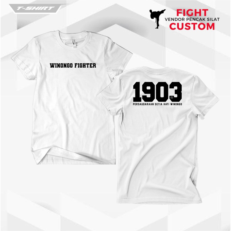 KAOS PSHW SETIA HATI WINONGO FIGHTER 1