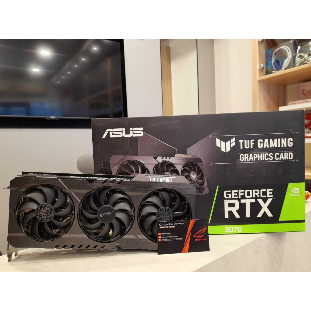 VGA NVIDIA ASUS TUF GAMING GeForce RTX 3070 / RTX3070 OC 8GB GDDR6 - 2ND