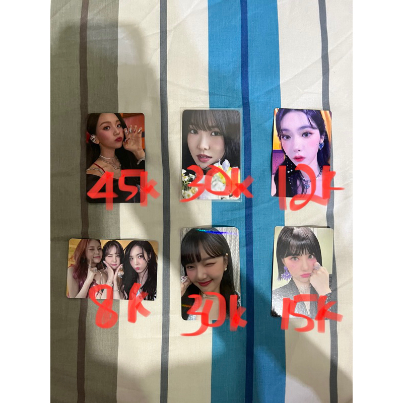 PHOTOCARD VIVIZ EUNHA SINB UMJI BOP BOP BEAM OF PRISM