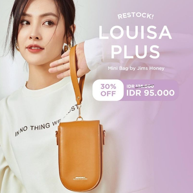 JIMS HONEY LOUISA MINI BAG TAS HP SELEMPANG WANITA