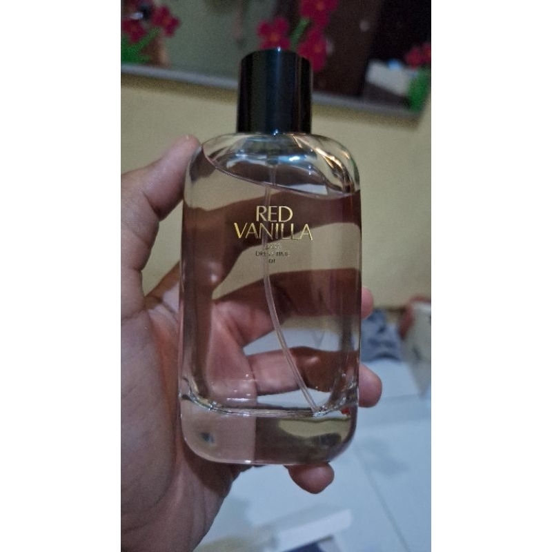 Zara Perfume Red Vanilla 180ml Original 100%