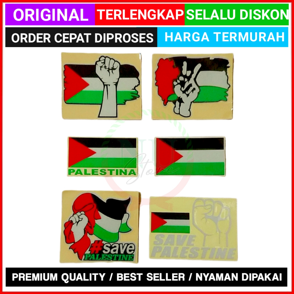 

Stiker Palestina / Stiker Cutting Bendera Palestina / Stiker Save Palestina / Stiker Indonesia / Stiker Merah Putih