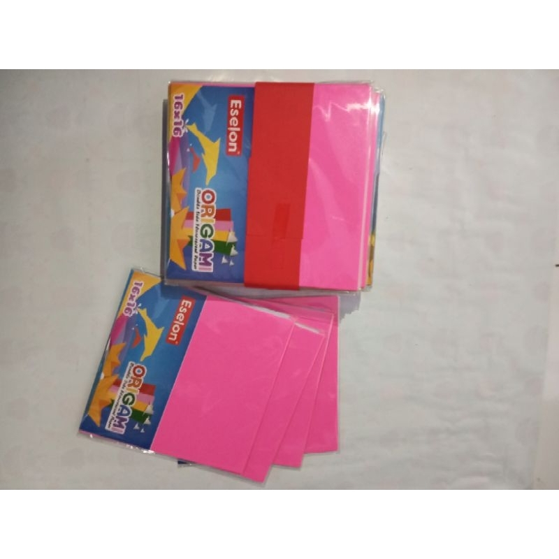 

Kertas Origami, Kertas Lipat warna uk 12, 14, 16