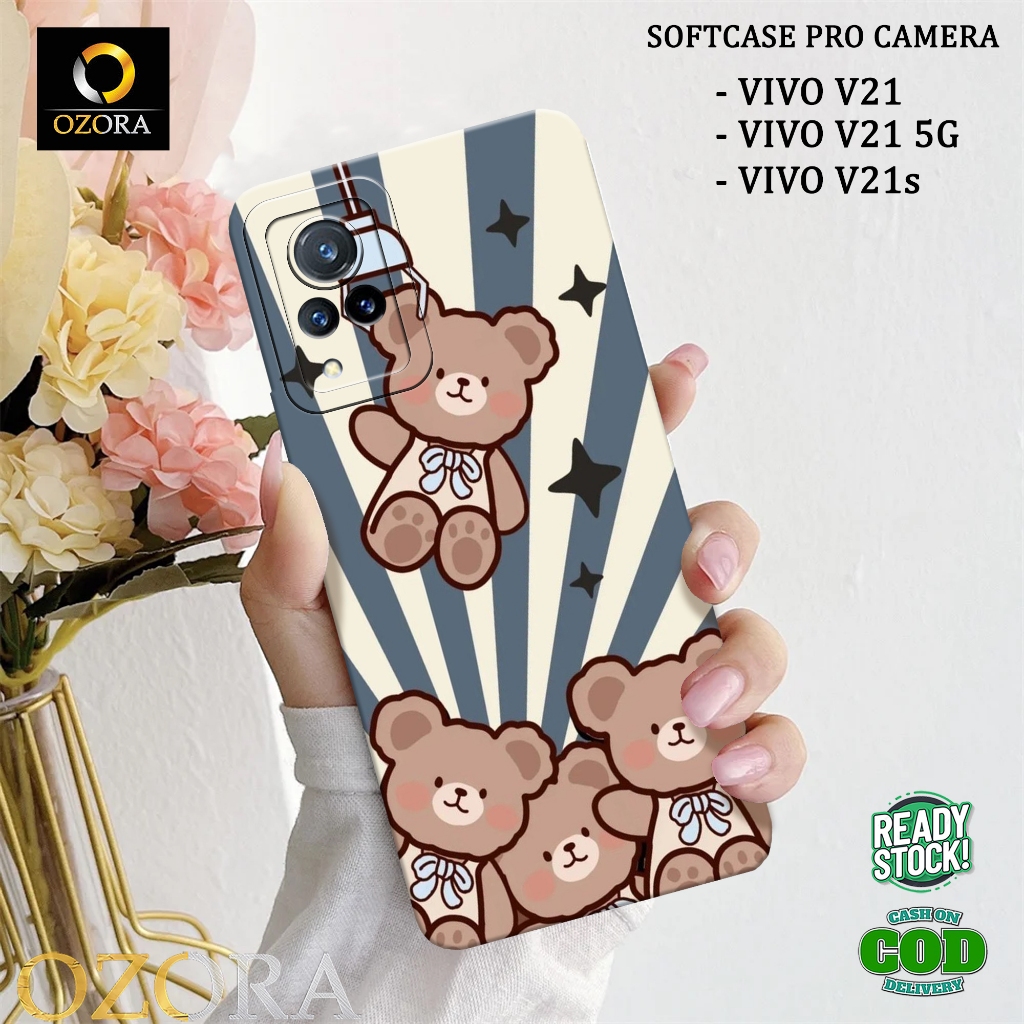OZORA - Case VIVO V21 / V21 5G / V21s Terbaru - Fashion Case KARTUN - Casing Hp VIVO V21 / V21 5G / 