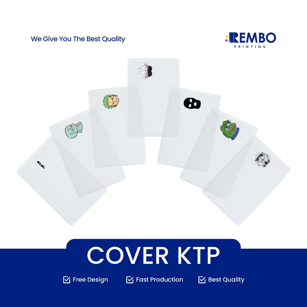 

Sampul Pelindung Kartu Untuk KTP / COVER KARTU / ANIME / MEME