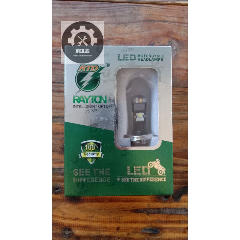 Lampu led mini projektor rtd m8 H4 36w