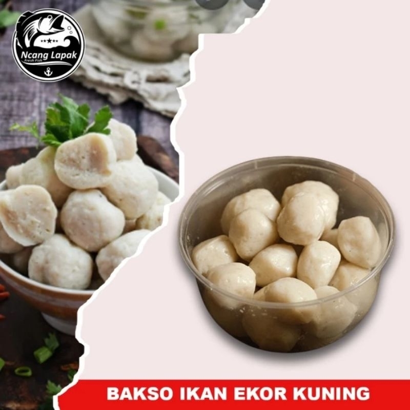 

BAKSO IKAN EKOR KUNING FISHBALL ISI 30 PCS