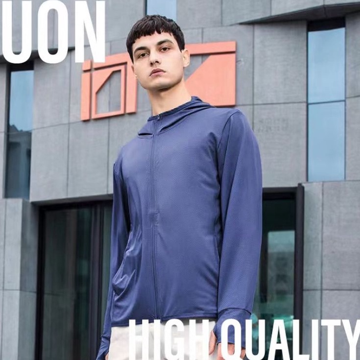 ⋆Promo⋆ ORZUV Jaket Pria Olahraga Outdoor Sun Protection Anti UV UPF 50+ Outer Skin Coat 100% Origin