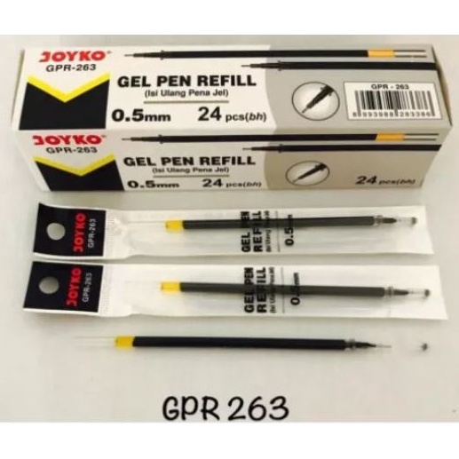 

Promo [24 PCS ] ISI PEN GEL JOYKO GPR 263 / REFILL PULPEN JOYKO Diskon Promo