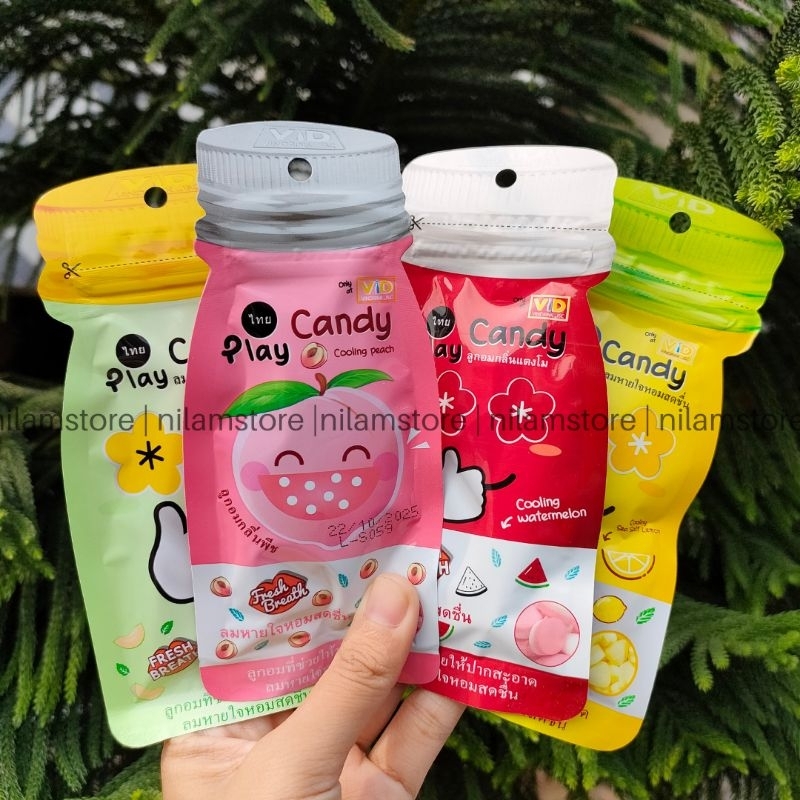 

1 Pcs Permen Play Candy Botol Pelega Tenggorokan - Permen Pelega Tenggorokan