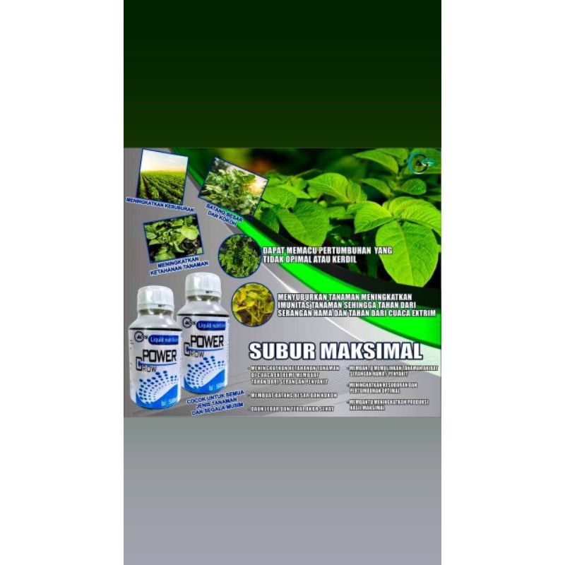 pupuk power grow 500 ml