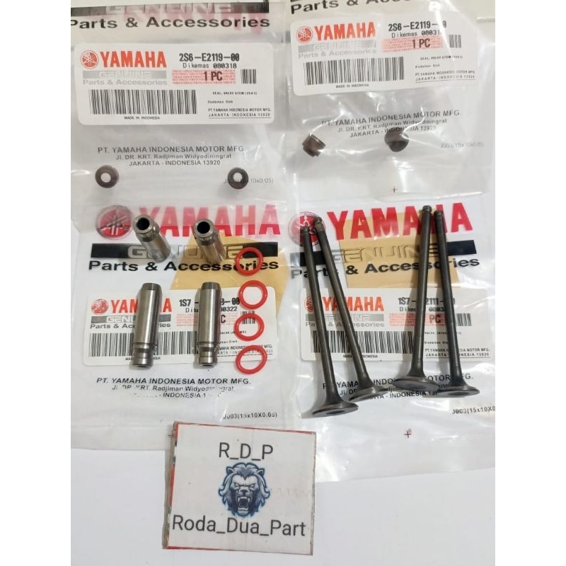 bos botol klep+seal klep klep set Jupiter MX new Jupiter MX lama Vixion kode part(1s7)