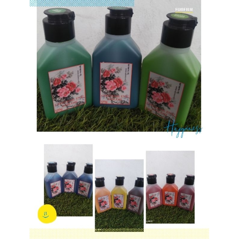 

Tinta China Warna/Chinese Ink/Tinta Cina 100ml
