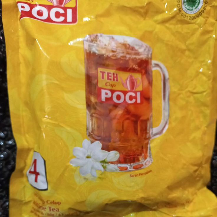 

Jasmine CELUP (KUNING)Poci,1 bungkus isi 4 kntg celup