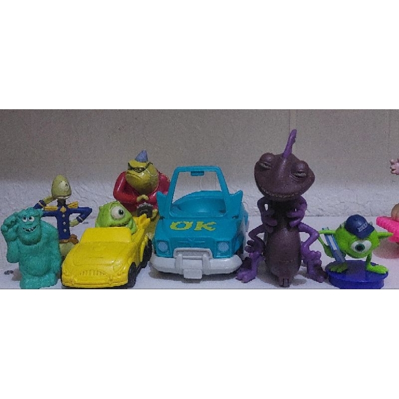 AZZSTORE BISA COD Mainan Action Figure Termurah Figur Monster Inc Hadiah McDonalds Mcd Hokben Monste