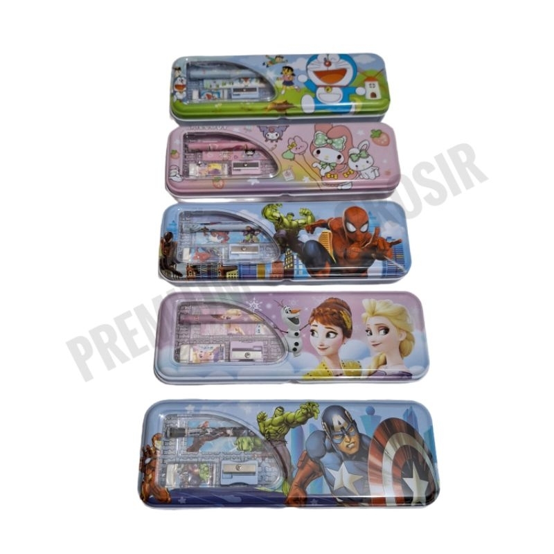 

1 Set Tempat Pensil Kaleng Cantik PY9911