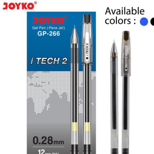 

↕➨⁑✲ PEN PULPEN Hi TECH JOYKO 0.28mm GP 266 / HITECH JOYKO [LUSIN -12 PCS]