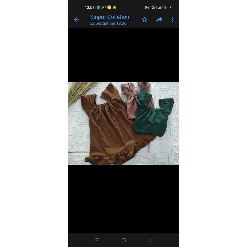 paket usaha daster sambung Fuji anak crinkle airflow isi 20 pcs