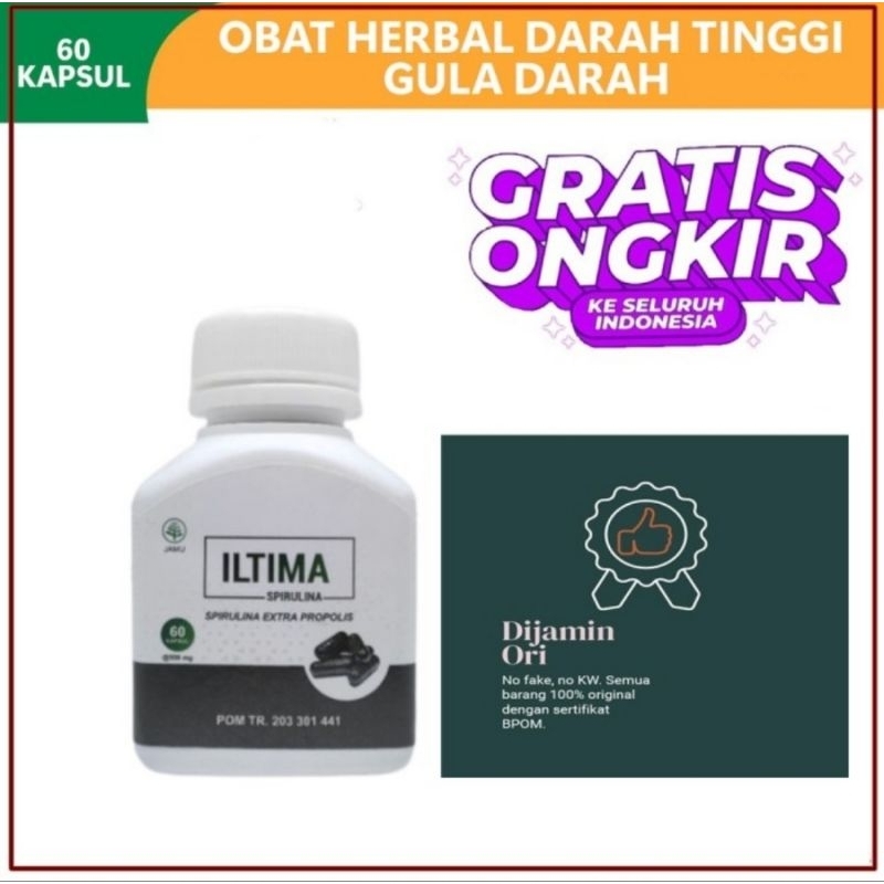ILTIMA ORIGINAL ILTIMA SPIRULINA OBAT BATU GINJAL TANPA OPERASI HERBAL ALAMI ILTIMA ASLI