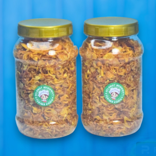

Bawang Goreng Brebes Murni Tanpa Campuran Tepung Toples