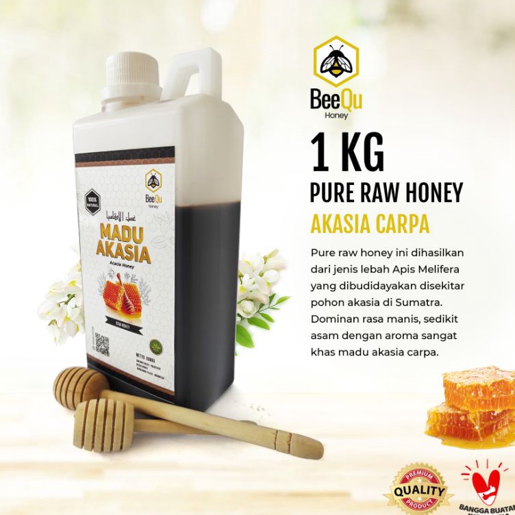 

☌➜✥ Madu Murni Asli Akasia Carva Carpa Riau 100% Pure Raw Honey - BeeQu Honey Terupdate