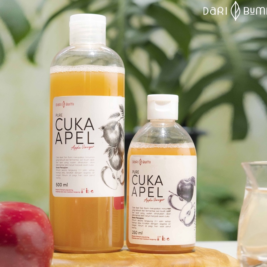 

➦✫✢ Dari Bumi Cuka Apel Asli Minuman Diet Premium Pure Original Stok Banyak