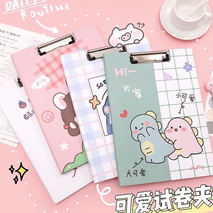 

Terkini KENSHO Clipboard Cover Papan Jalan Ujian Karakter Motif Lucu A4 Import