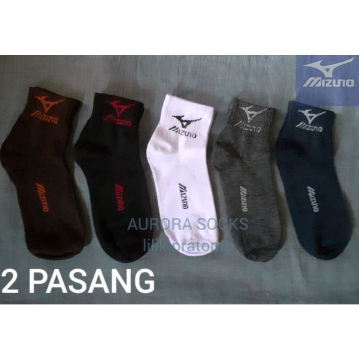 ✤TERLARIS✤ KAOS KAKI MIZUNO PENDEK LUSINAN - KAOS KAKI OLAHRAGA VOLI BADMINTON