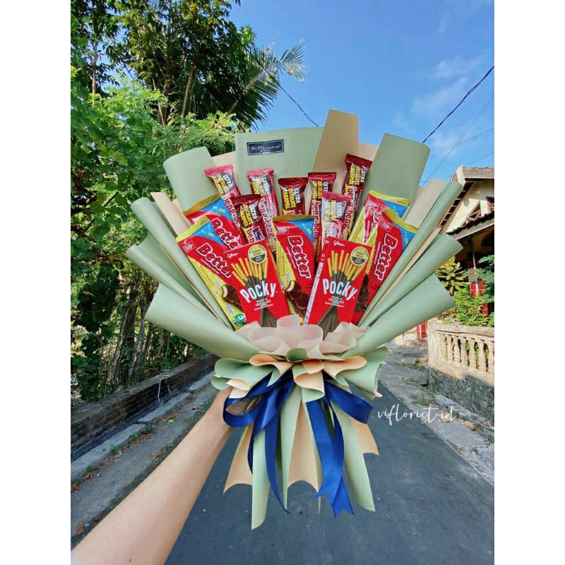 

BOUQUET SNACK MURAH/HAMPERS/KADO WISUDA/KADO ULTAH