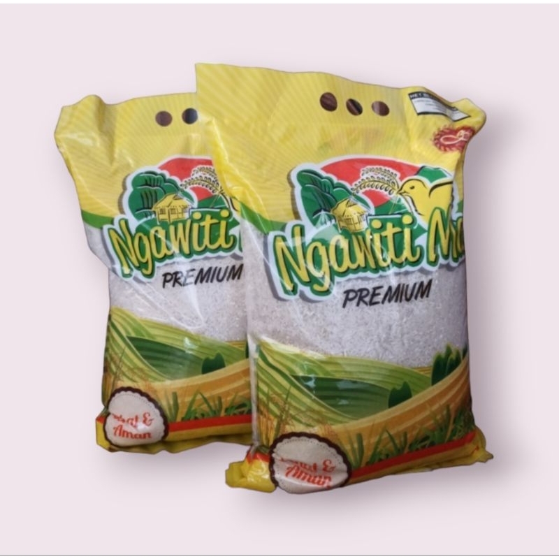 

Beras Premium NGAWITI Kemasan 1kg