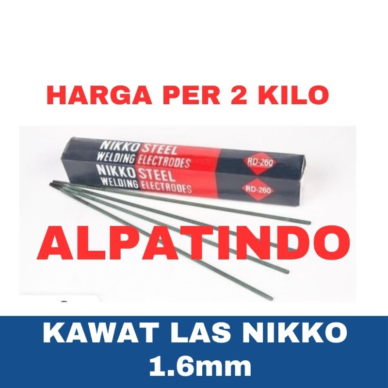 Kawat Las Niko Nikko 1.6mm / Kawat Las RD260 - 1.6mm