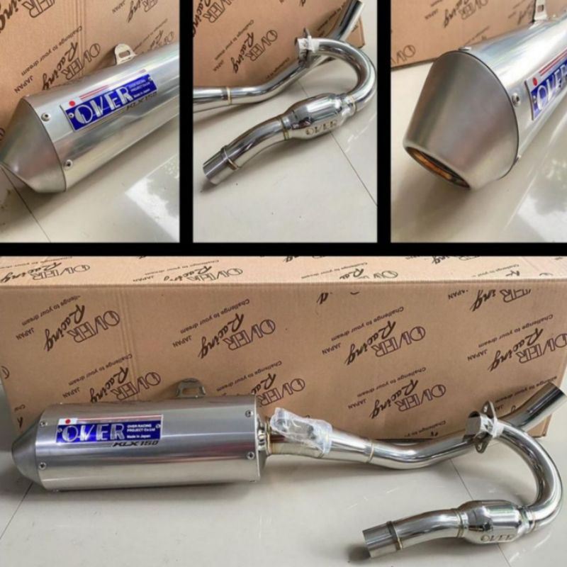 KNALPOT OVER JAPAN KLX150 ORIGINAL