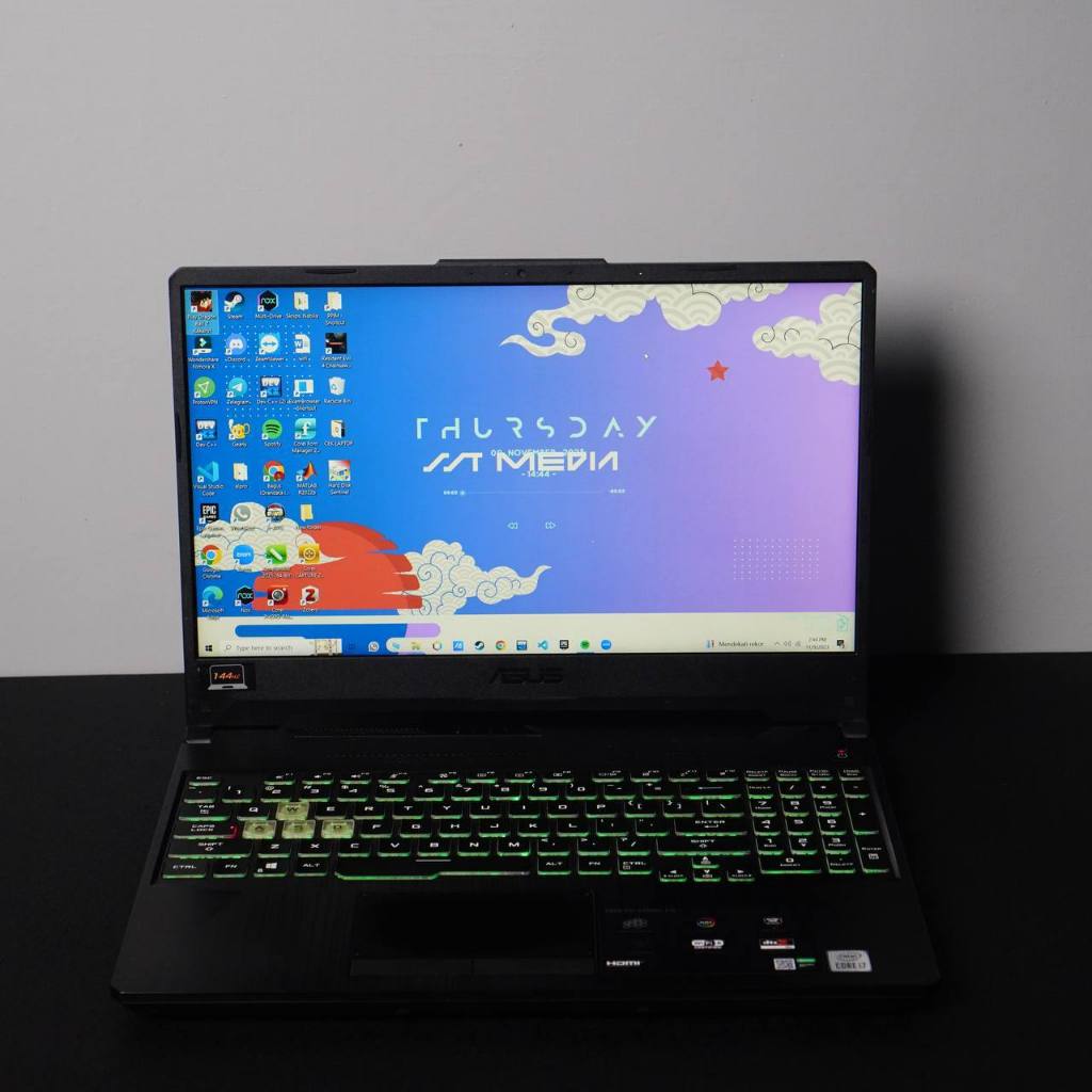 LAPTOP ASUS TUF FX506L INTEL CORE I7 RAM 8 GB LAPTOP BEKAS TULUNGAGUNG