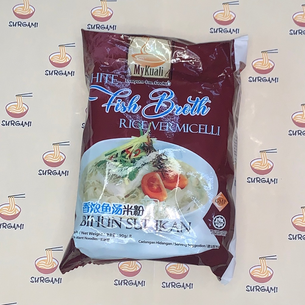 

MyKuali White Fish Broth Rice Vermicelli 90gr