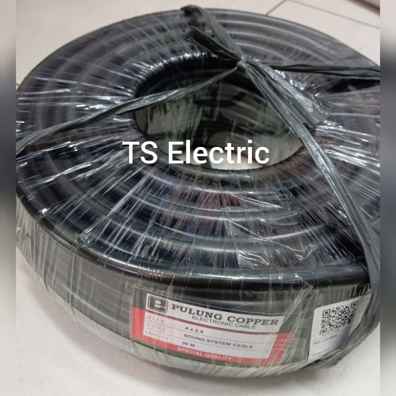 Kabel Serabut / Kabel NYAF 4mm Pulung / 1x4mm Audio Cable 12 AWG