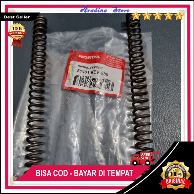 KEV Per Shock Spring Supra Fit Lama Per Shock Depan Supra X 100 Per Shock Spring As Sok Depan Honda 