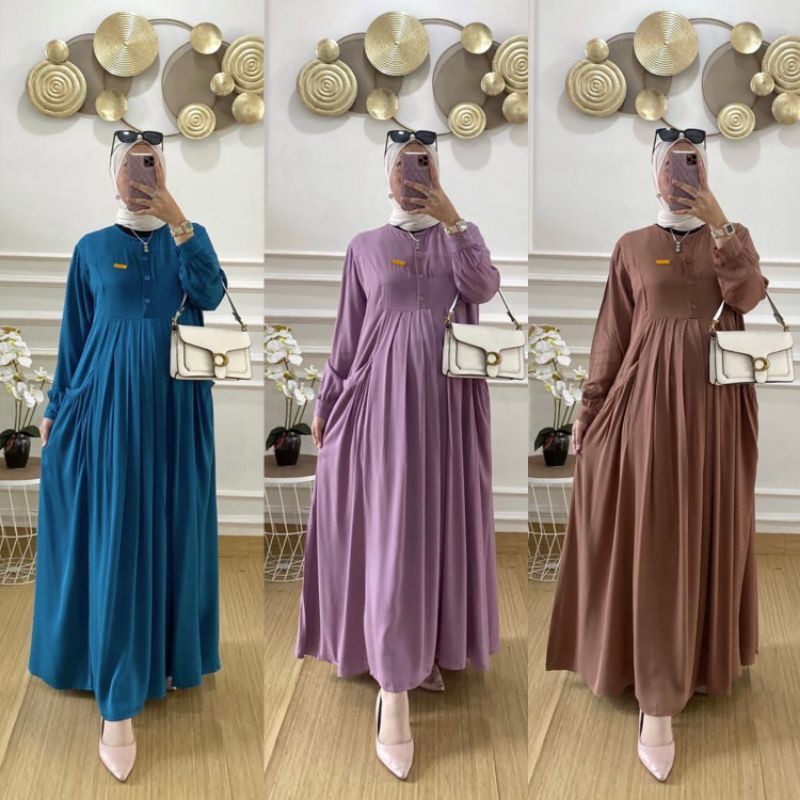 SHAFIRA DRESS RAYON TWILL // DRESS POLOS RAYON TWILL
