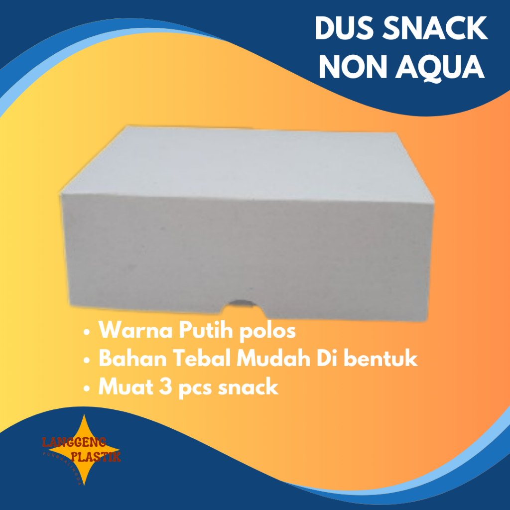 

DUS / BOX NON AQUA PUTIH POLOS