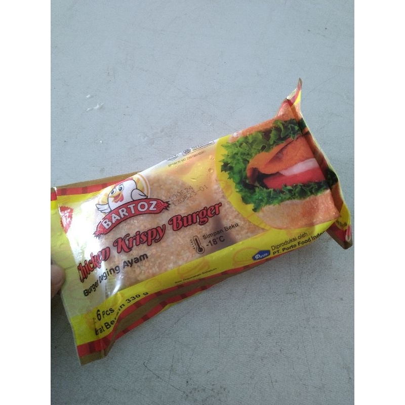 

Bartoz Daging Burger Crispy