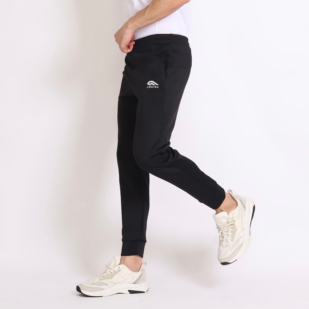 MANIAK Celana Olahraga Joger Pants Pria Wanita Unisex Training Panjang Sport Gym Trening Fitnes Casu