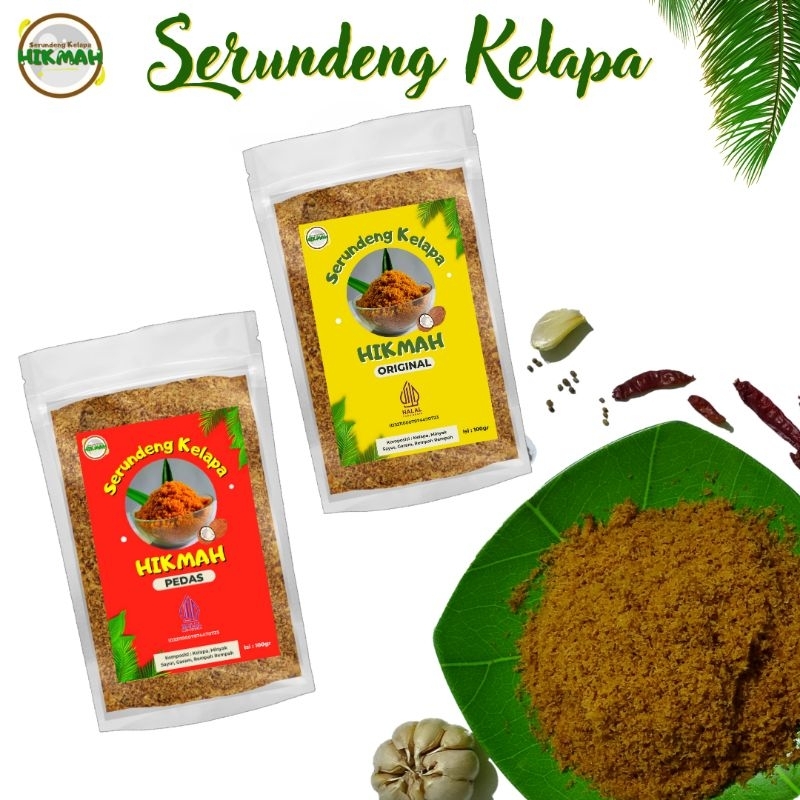 

Serundeng Kelapa Original Halal 100gram