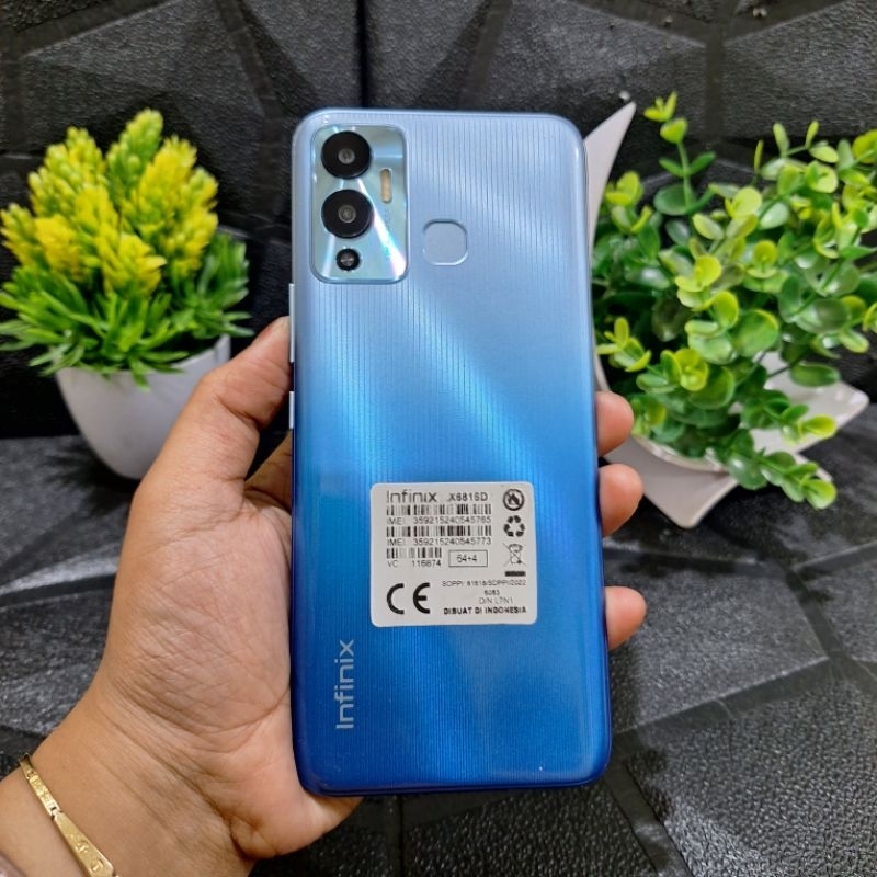 INFINIX HOT 12 PLAY NFC RAM 4/64 GARANSI RESMI BEKAS SECOND TERMURAH