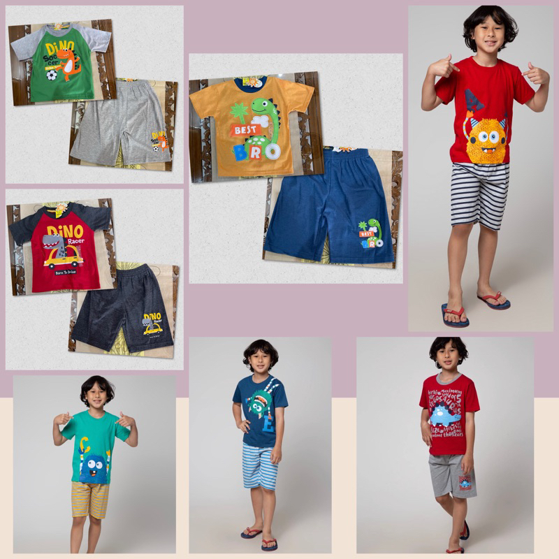 LITTLE M SETELAN ANAK LAKI LAKI // BAJU SETELAN ANAK LAKI LAKI LITTLE M