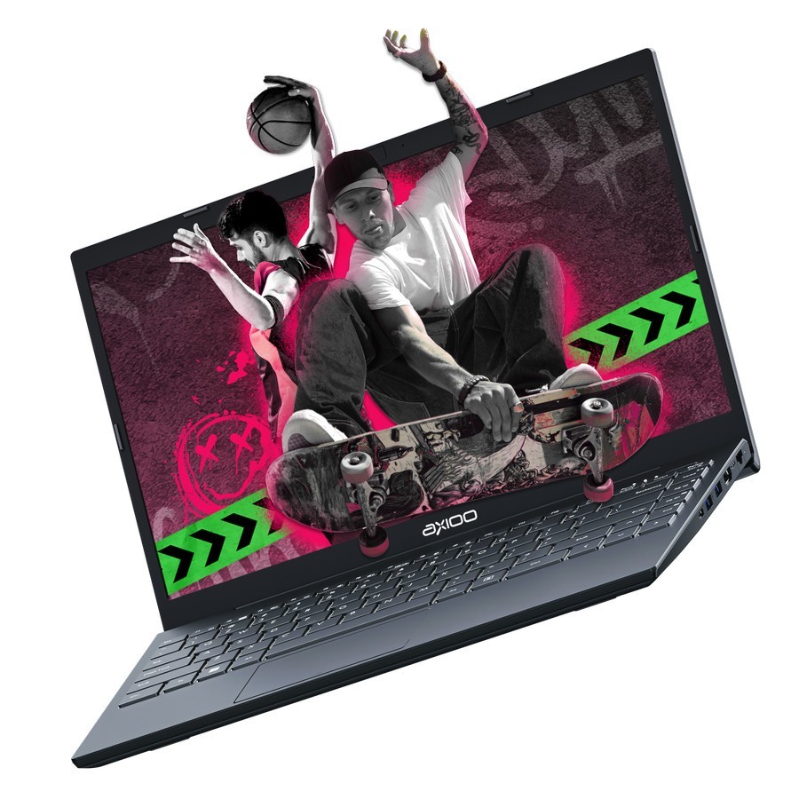 LAPTOP AXIOO HYPE 3 | GREY / BLUE | LAPTOP EDITING DESAIN TERBARU DAN TERMURAH ORIGINAL BERGARANSI R