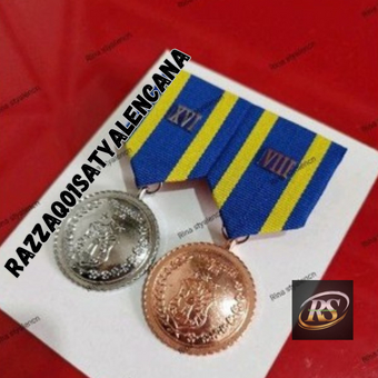 Medali 16 8 Tahun Polri - Razzaq Satya Lencana