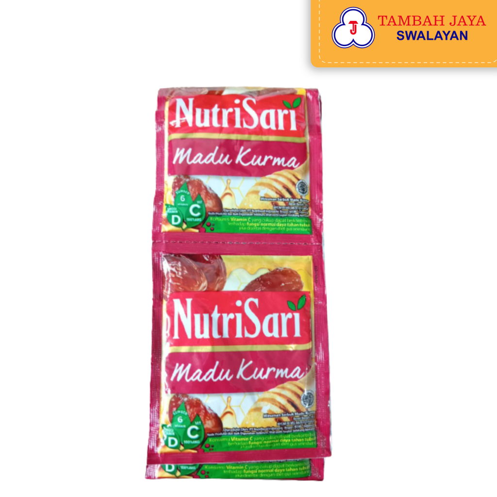 

Nutrisari Madu Kurma 1 Renceng isi 10 sachet