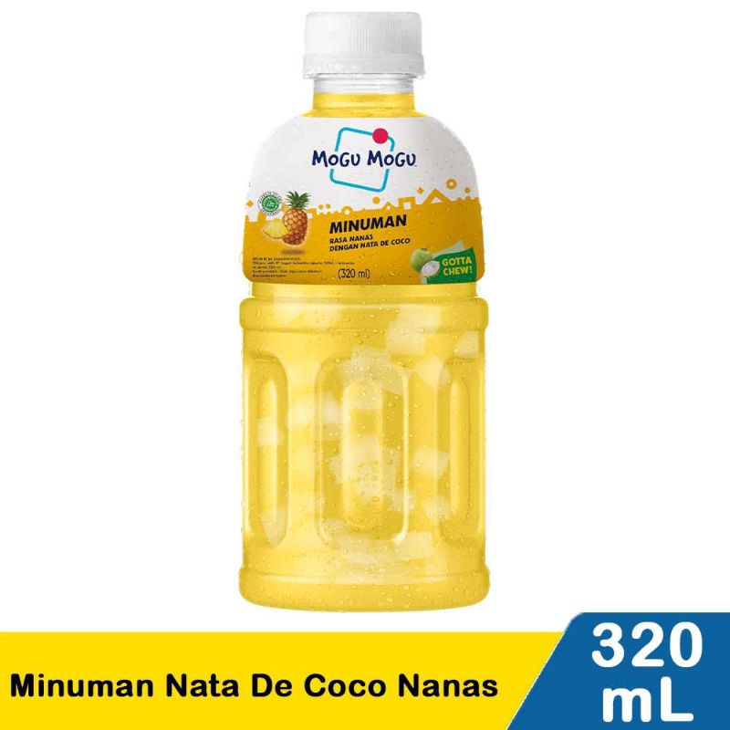 

Mogu-Mogu Minuman Nata De Coco Nanas 320mL