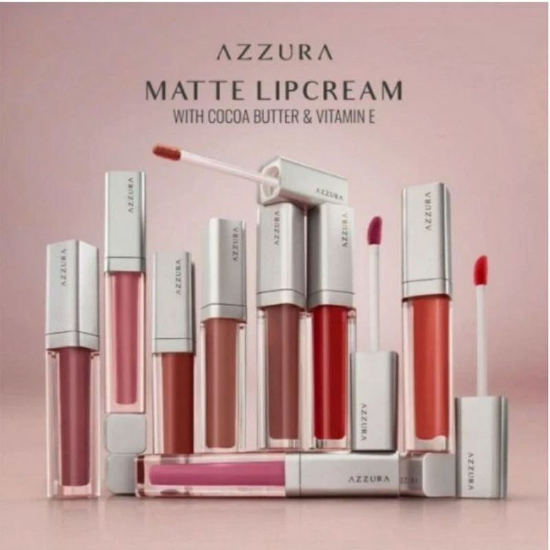 azzura matte lip cream/azzura lip cream/azzura matte lip cream 4g