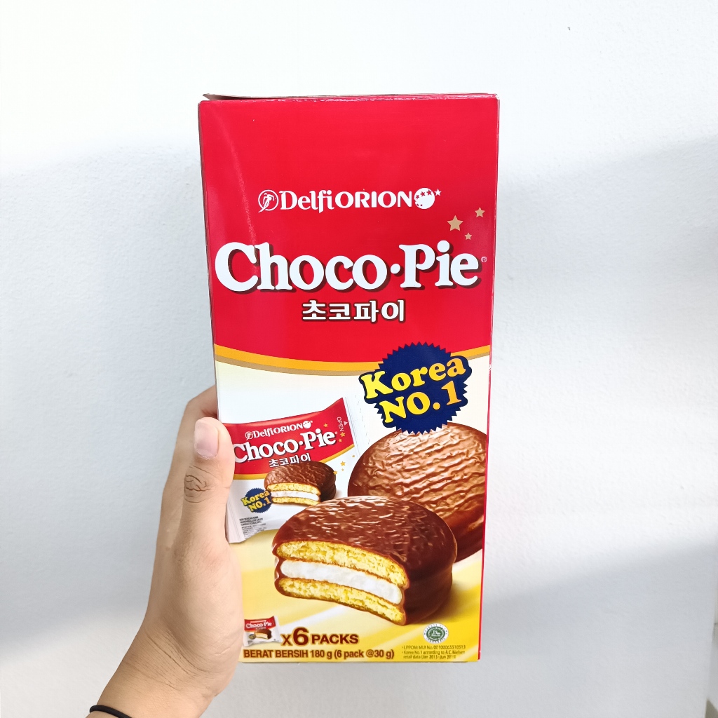 

BISKUIT CHOCO PIE 6 PIECE 138GR