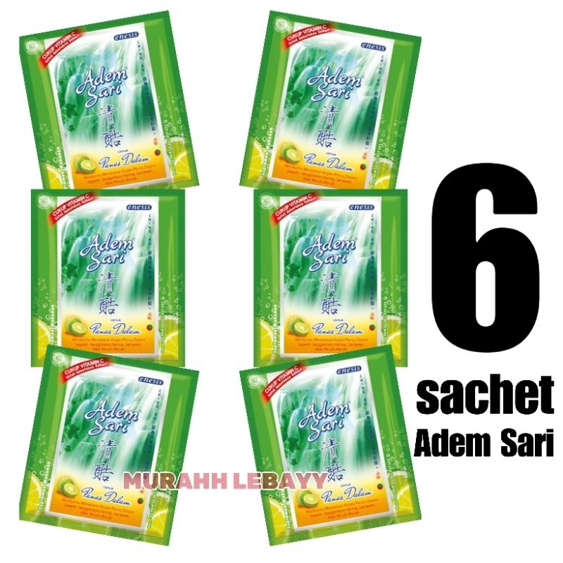 

ADEM SARI 6 SACHET